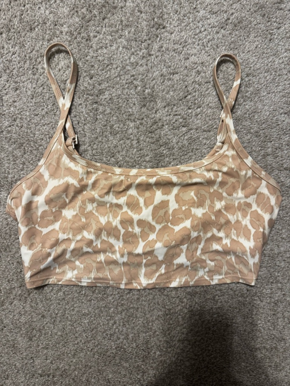 Aerie - Animal Print Bathing Suit Top